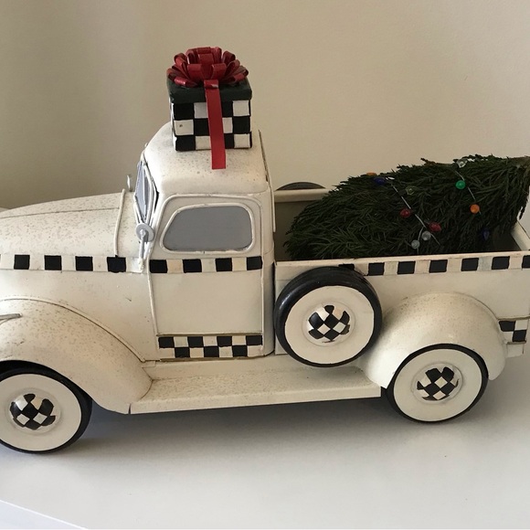 MacKenzie-Childs Farmhouse Special Delivery Truck Christmas Holiday Decor - Picture 4 of 11